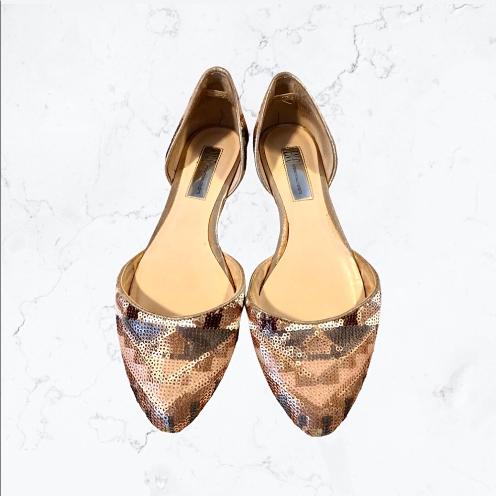 INC - International Concepts Sequin Flats Size 7
